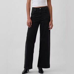 GAP High Rise Stride Wide Leg Jeans